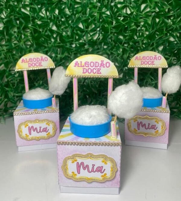 ideia de lembrancinha para festa circo rosa