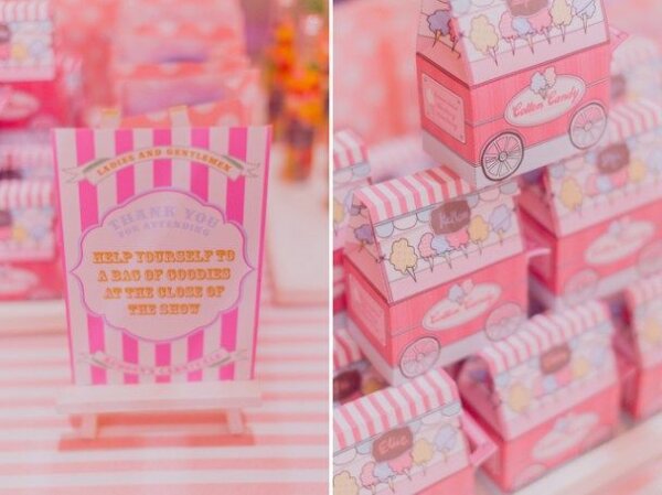 ideia para lembrancinha festa circo rosa