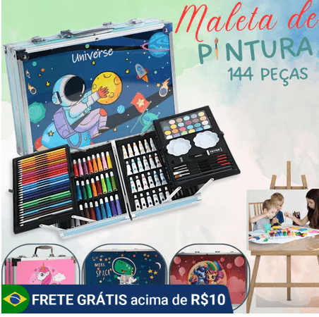 kit pintura infantil