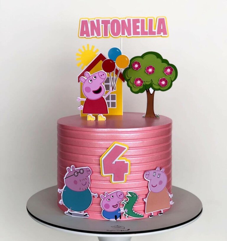 Bolo Peppa Pig 35 Modelos Perfeitos Para Sua Festa