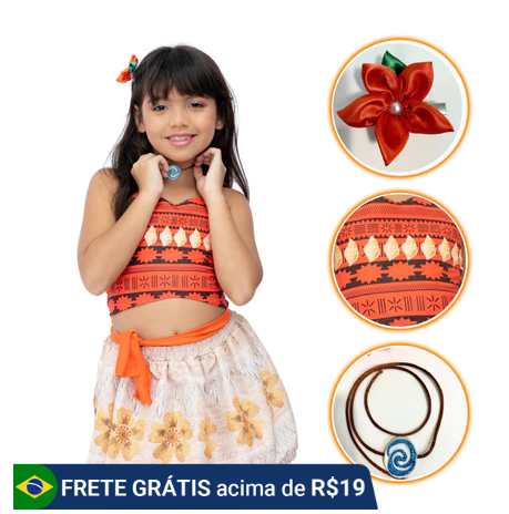 bolo da moana festa infantil fantasia