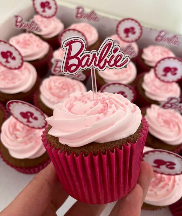 cupcake da barbie