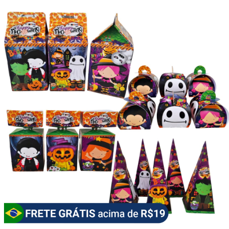 caixinha para lembrancinha festa infantil halloween