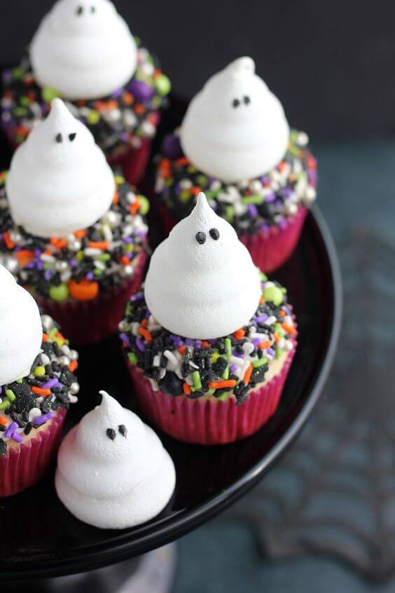cupcake fantasmas
