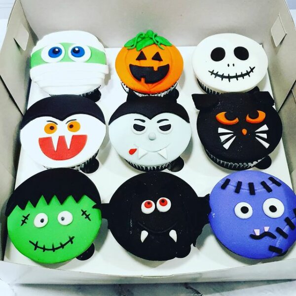 cupcake festa halloween