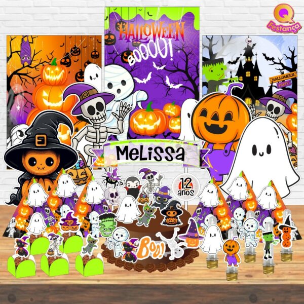 onde comprar kit decoração halloween