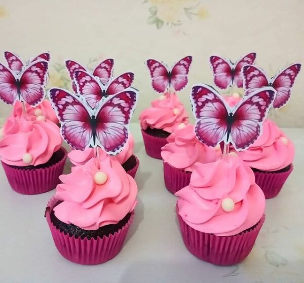 cupcake borboleta