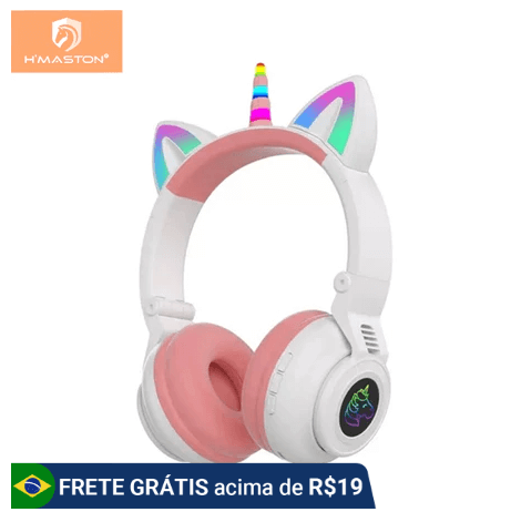 fone de ouvido para meninas