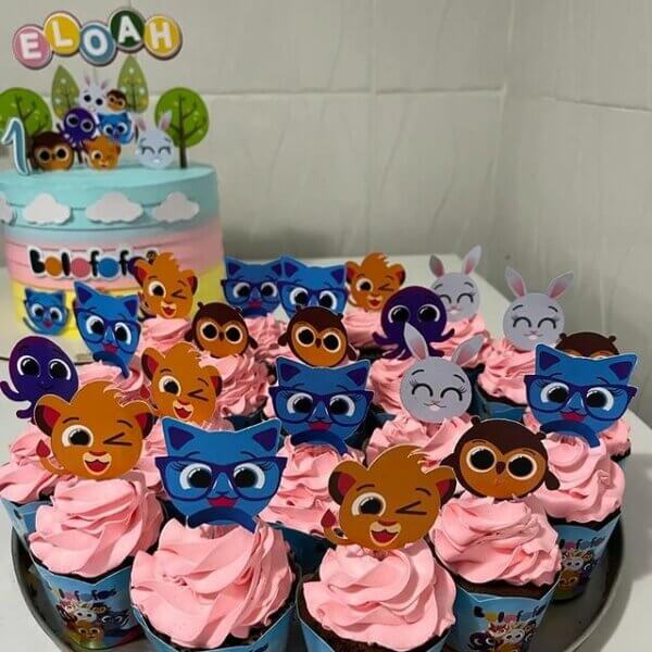 ideia cupcake festa infantil