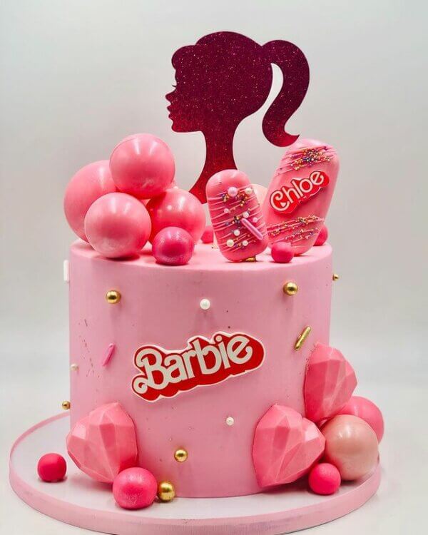 bolo barbie aniversário infantil
