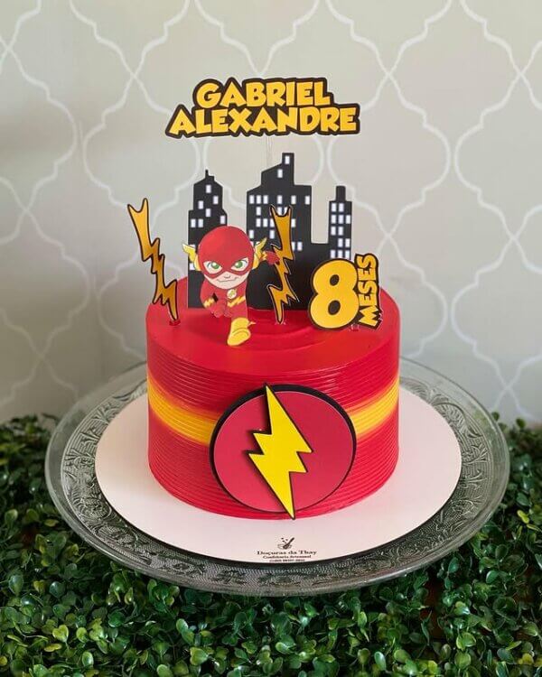 bolo do flash mesversáro