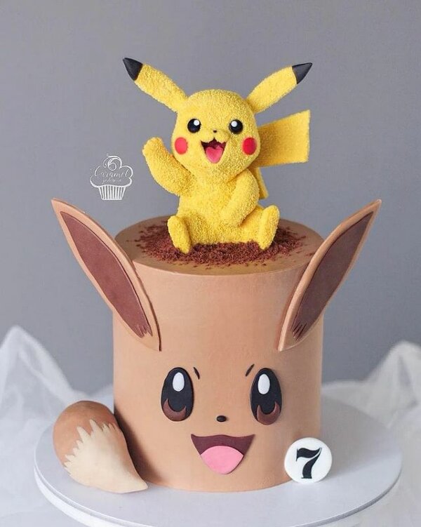 ideia bolo do pokemon