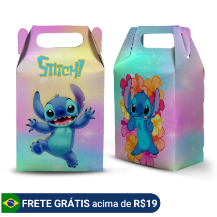 caixinha milk lembrancinha stitch