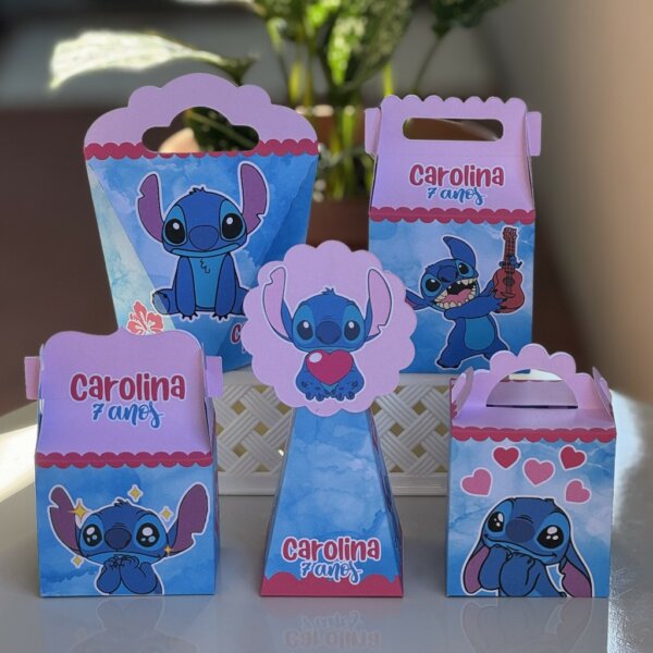 lembrancinha festa do stitch