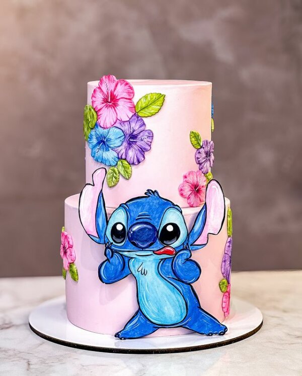 ideia bolo do stitch