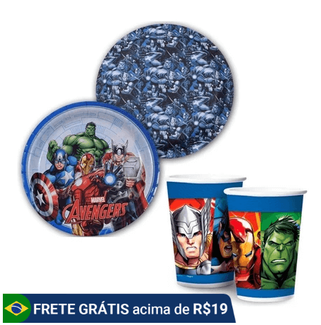 bolo vingadores pratinhos