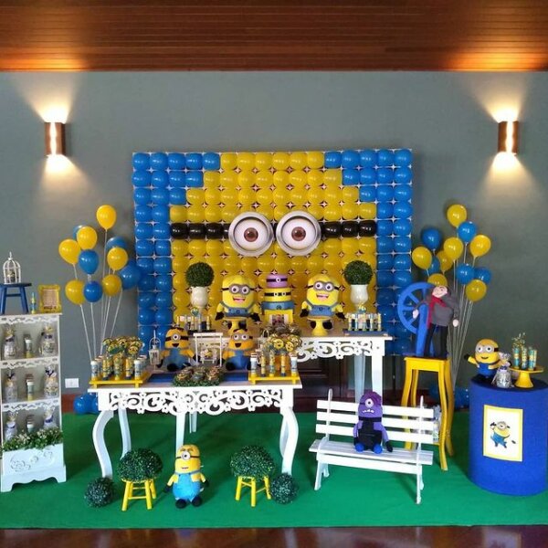 ideia festa infantil minions