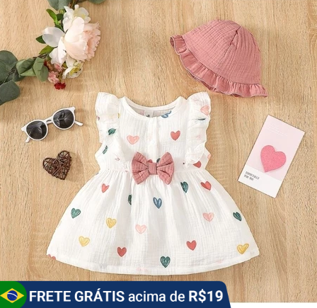 ideia vestido de festa infantil 1 ano