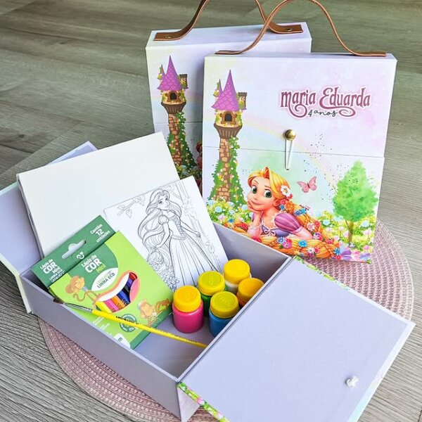 ideia de lembrancinha rapunzel