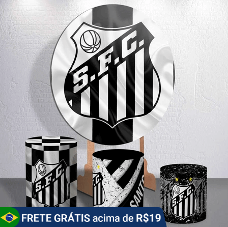 kit para aniversário do santos futebol clube
