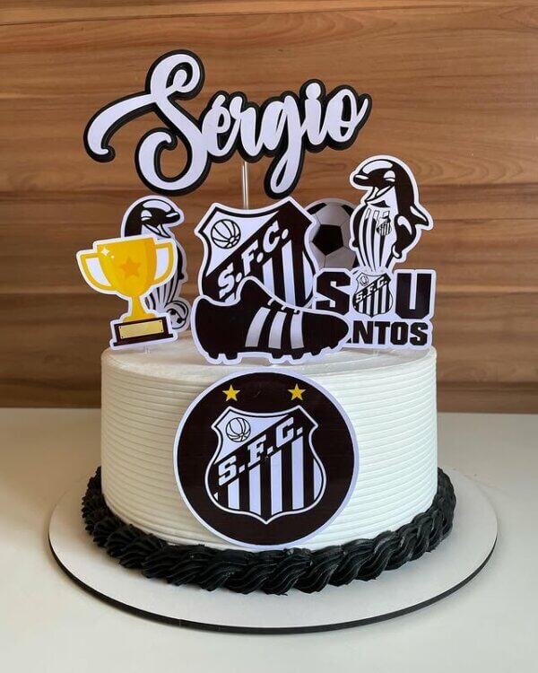 bolo do santos ideias 