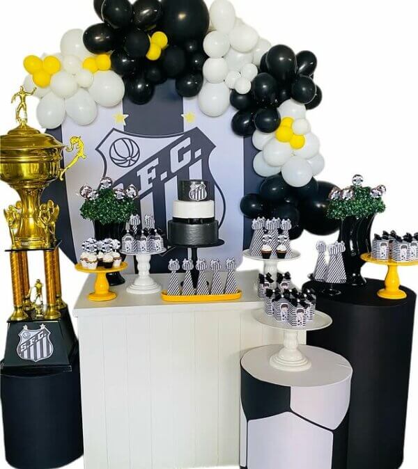 festa aniversário do santos