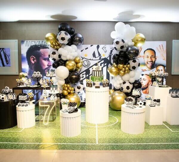 festa tema santos futebol clube