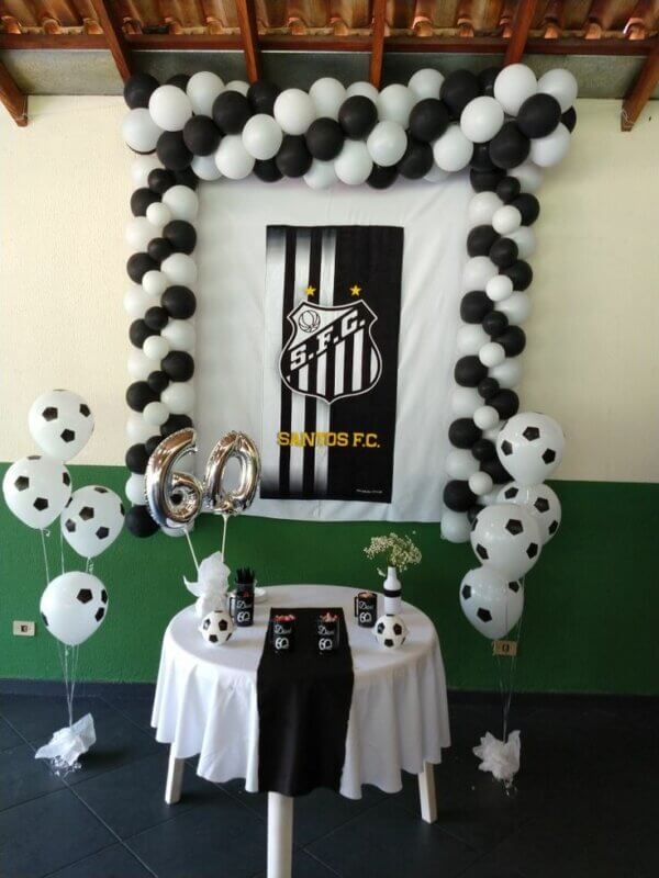 festa tema santos futebol clube