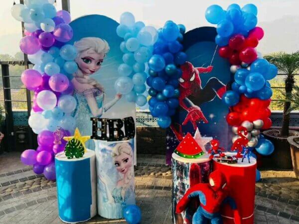 ideia de festa de irmãos