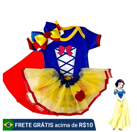 ideia para mesversário branca de neve