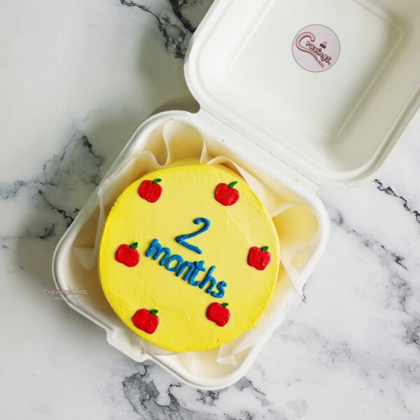 bolo branca de neve amarelo