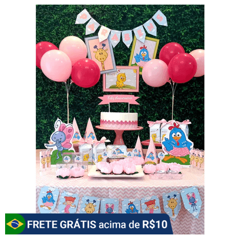 ideia de decoração galinha pintadinha rosa