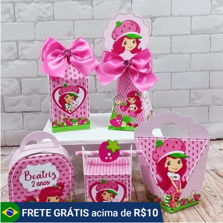 ideias de lembrancinha da moranguinho