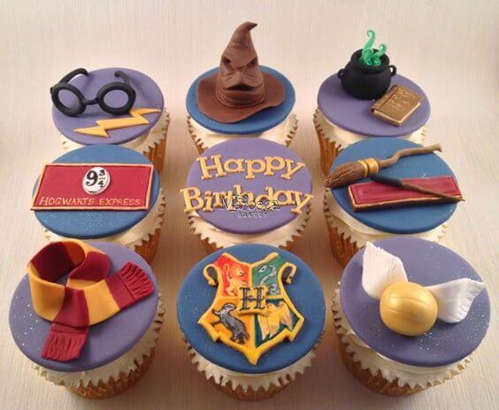 Cupcake Harry Potter Festa Infantil