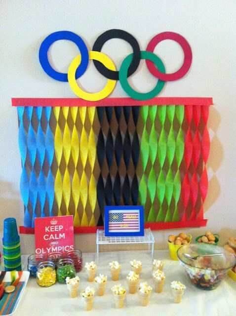 festa olimpiadas para criancas