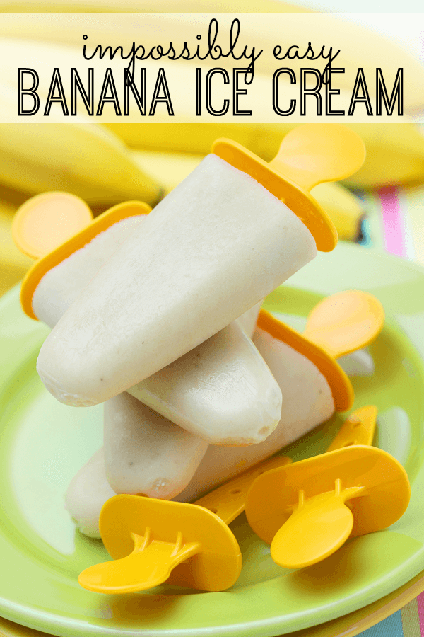 sorvete de banana lanches criativos