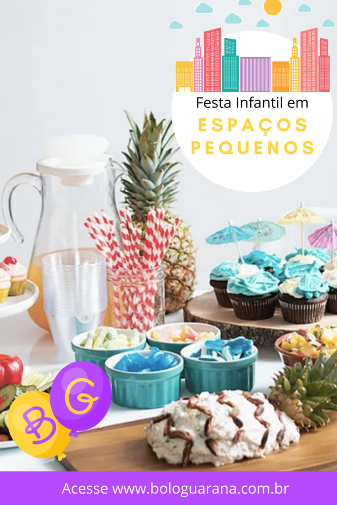 Festa Infantil Espaços Pequenos Pinterest Cover