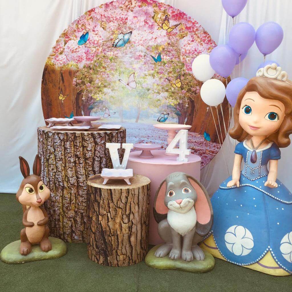 buffet infantil bh Encantar Festas decoracao princesa sofia