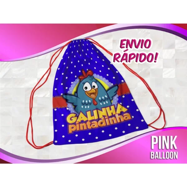 ideia para lembrancinha galinha pintadinha