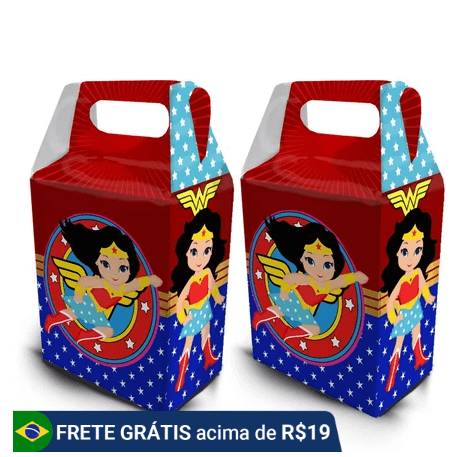 ideia para lembrancinha mulher maravilha