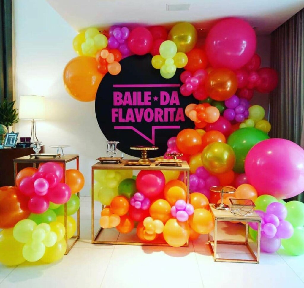 festa neon com baloes djane_tabita