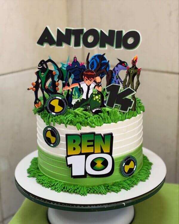 ideia para bolo do ben 10
