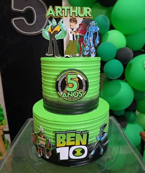 ideia para bolo do ben 10