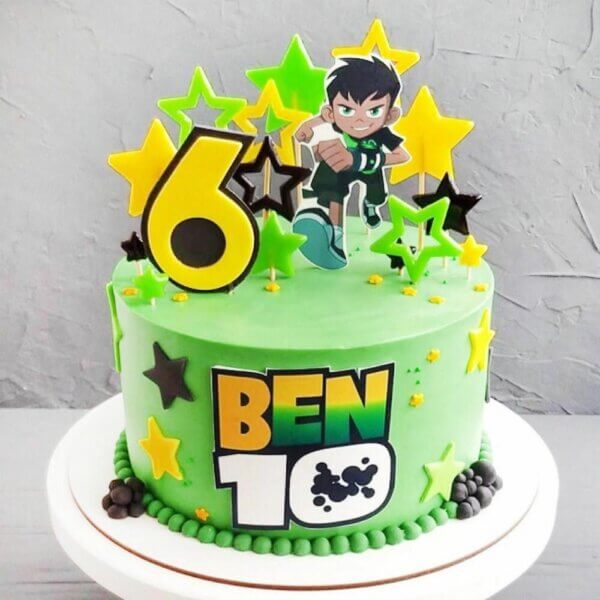 ideia para bolo do ben 10