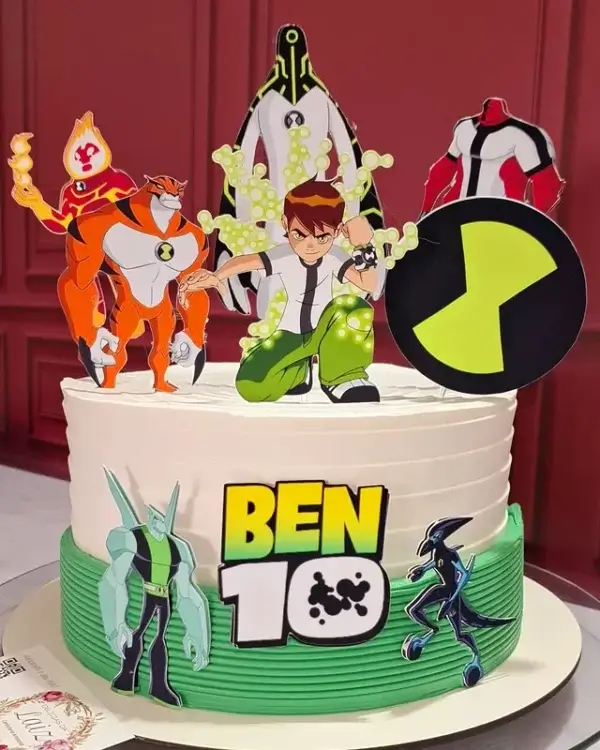 ideia de bolo do ben 10