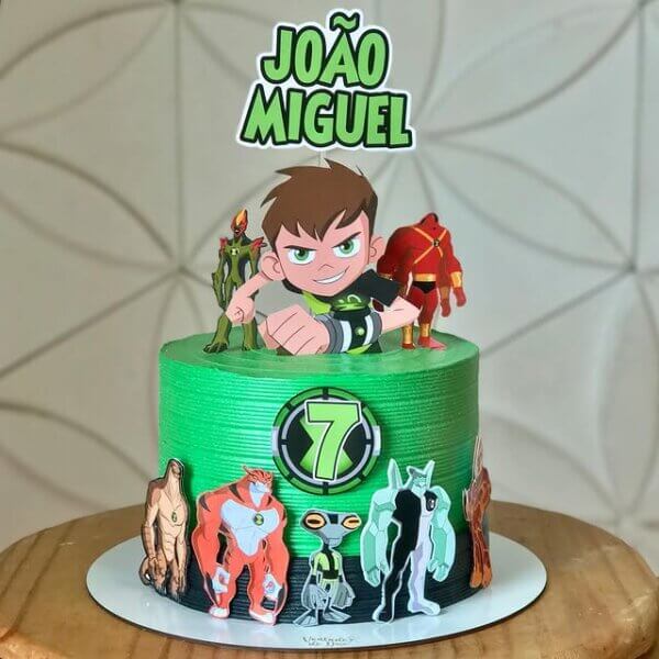 ideia para bolo do ben 10