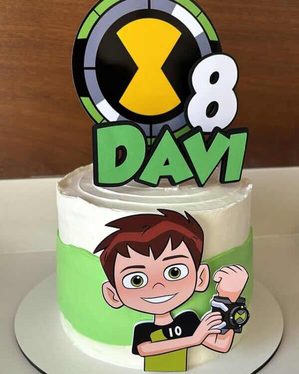 ideia para bolo do ben 10