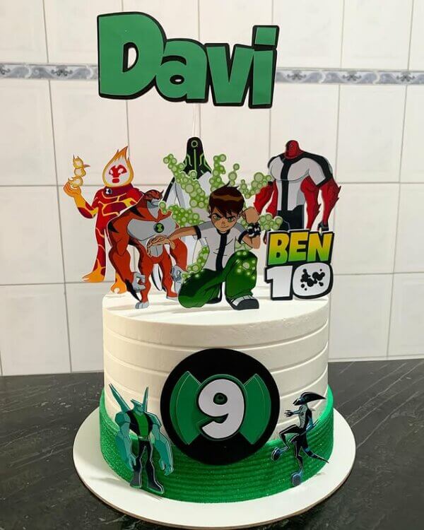 bolo do ben 10
