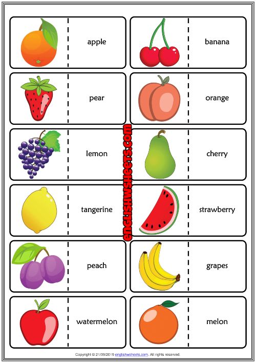 atividades lúdicas frutas