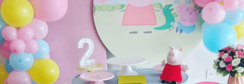 Decoração Peppa Pig: 25 ideias encantadoras para a sua festa